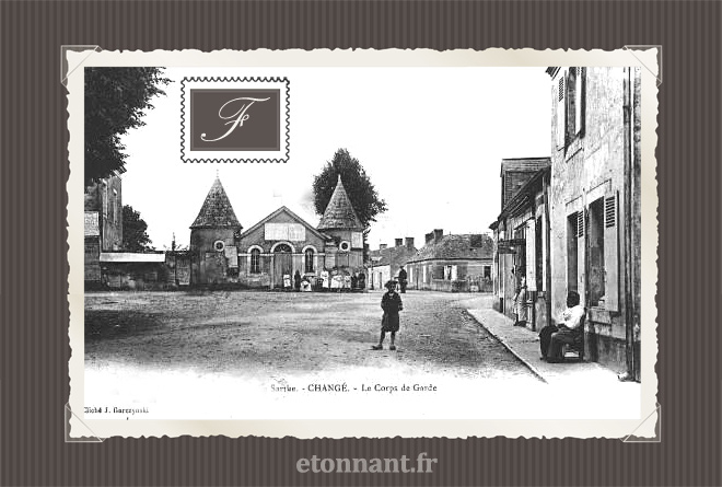 Carte postale ancienne : Changé