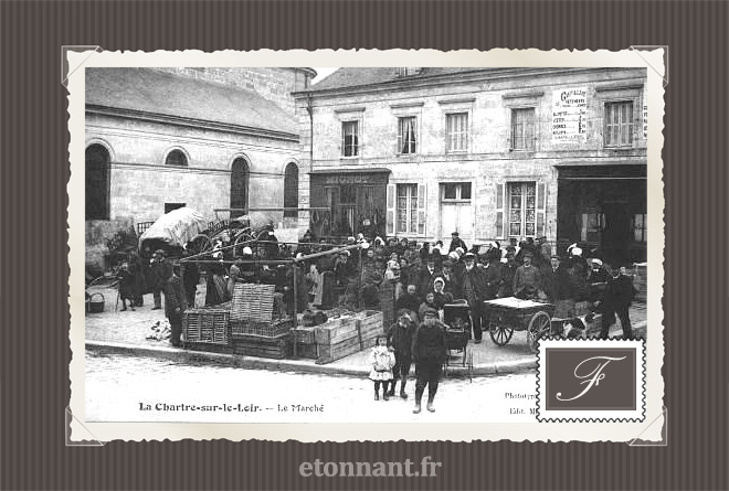 Carte postale ancienne : La Chartre-sur-le-Loir
