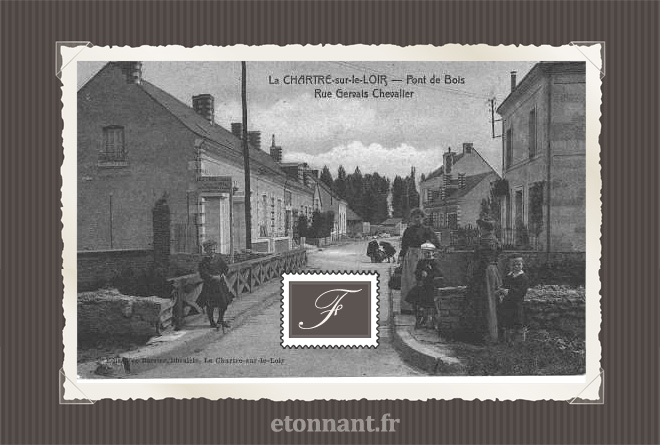 Carte postale ancienne : La Chartre-sur-le-Loir