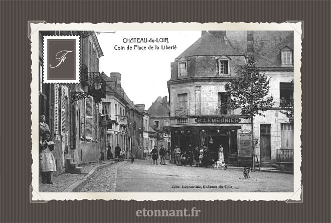 Carte postale ancienne : Château-du-Loir