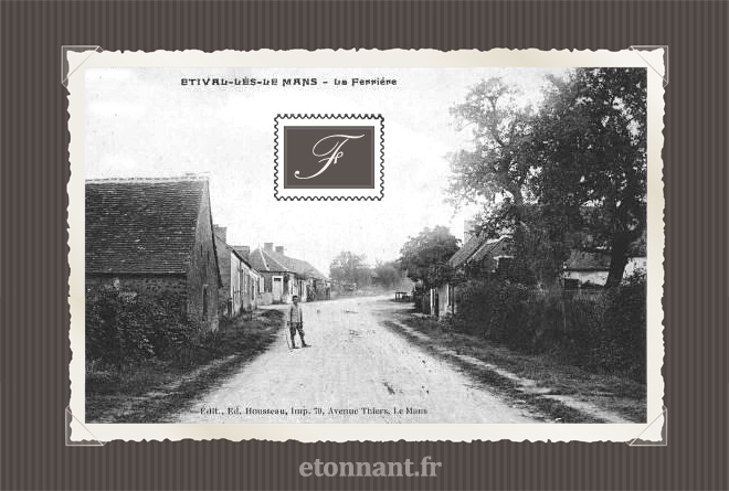 Carte postale ancienne : Étival-lès-le-Mans
