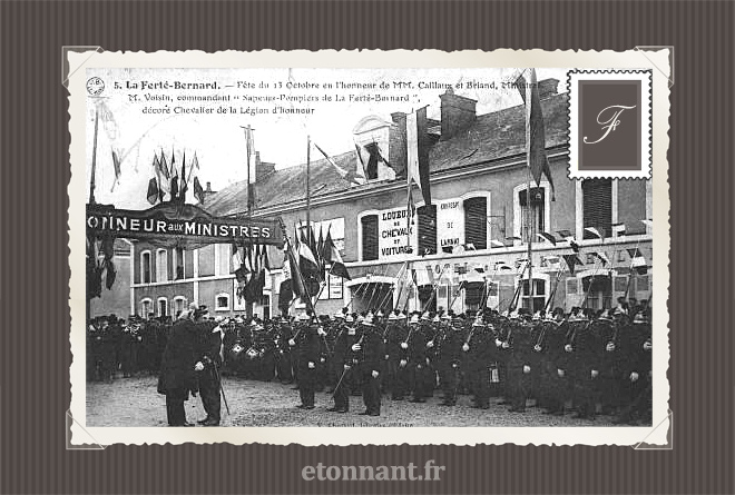 Carte postale ancienne de La Ferté-Bernard (72 Sarthe)
