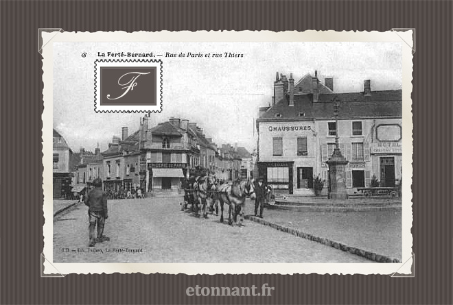 Carte postale ancienne de La Ferté-Bernard (72 Sarthe)