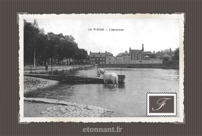 Carte postale ancienne de La Flèche (72 Sarthe)
