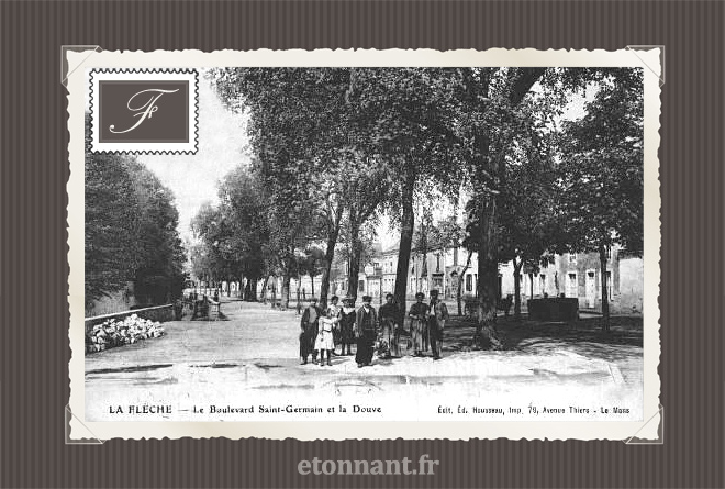 Carte postale ancienne de La Flèche (72 Sarthe)