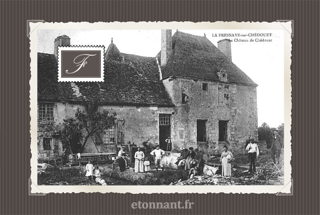 Carte postale ancienne : La Fresnaye-sur-Chédouet