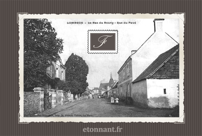Carte postale ancienne : Lombron