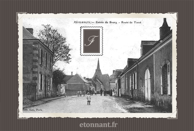 Carte postale ancienne : Lombron