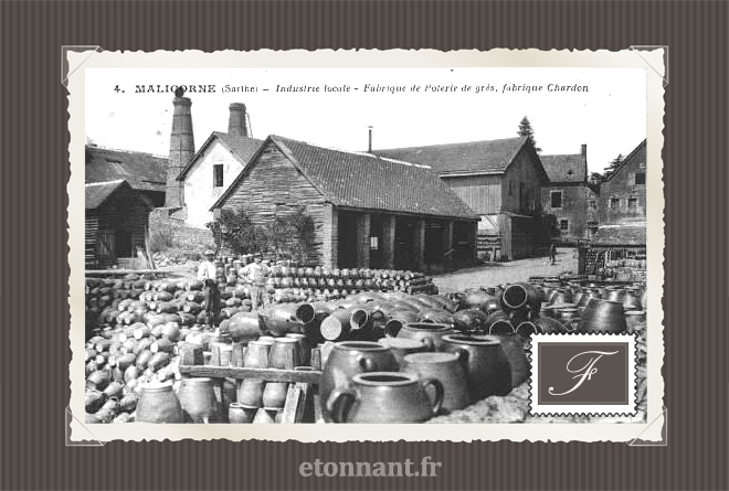Carte postale ancienne : Malicorne-sur-Sarthe