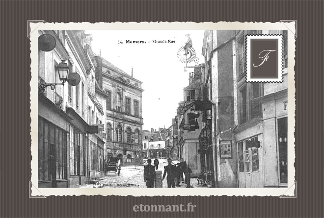 Carte postale ancienne de Mamers (72 Sarthe)