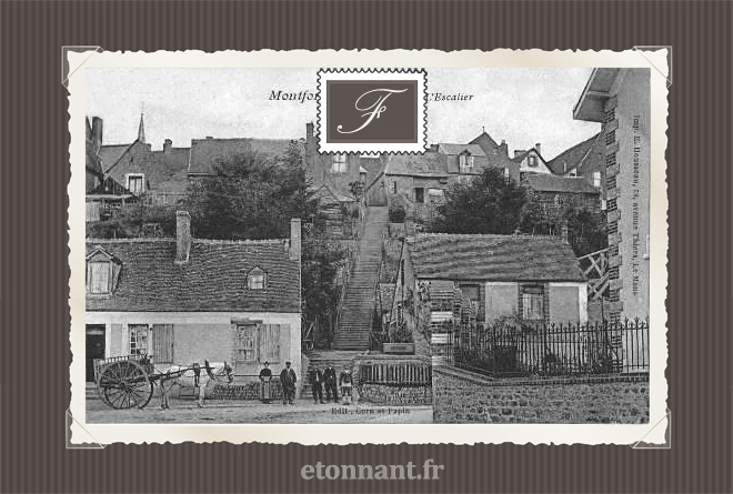 Carte postale ancienne : Montfort-le-Gesnois
