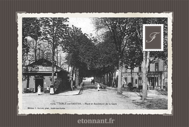 Carte postale ancienne de Sablé-sur-Sarthe (72 Sarthe)