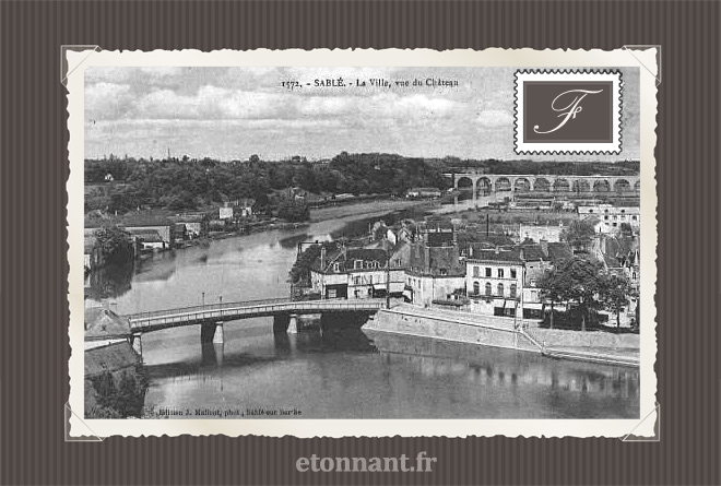 Carte postale ancienne de Sablé-sur-Sarthe (72 Sarthe)