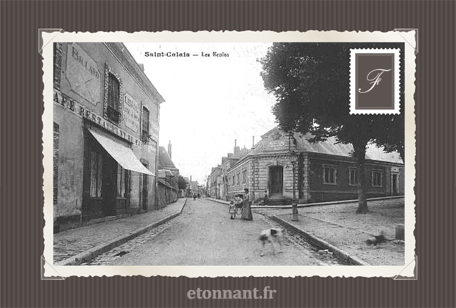 Carte postale ancienne : Saint-Calais