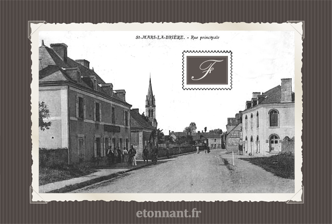 Carte postale ancienne : Saint-Mars-la-Brière