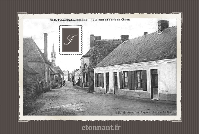 Carte postale ancienne : Saint-Mars-la-Brière