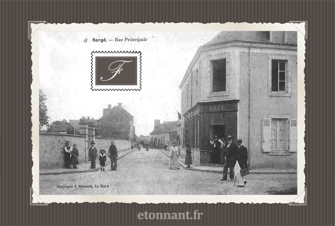 Carte postale ancienne : Sargé-lès-le-Mans