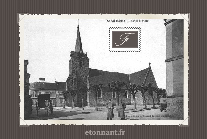 Carte postale ancienne : Sargé-lès-le-Mans