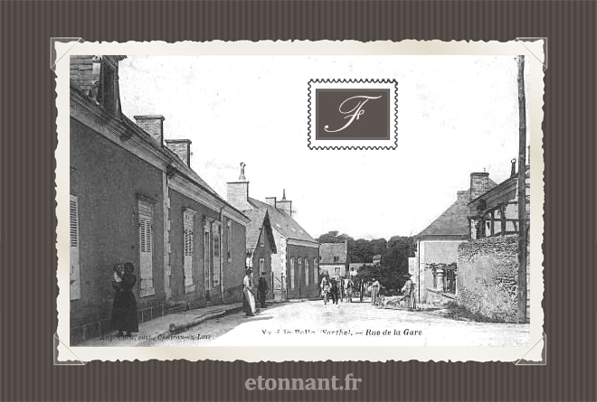 Carte postale ancienne : Yvré-le-Pôlin