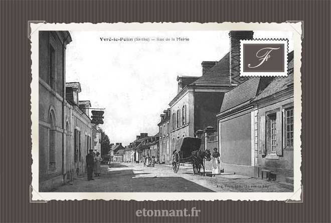 Carte postale ancienne : Yvré-le-Pôlin