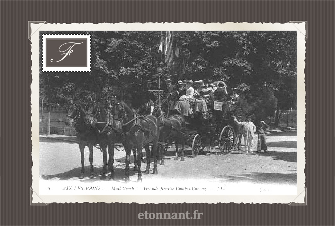 Carte postale ancienne de Aix-les-Bains (73 Savoie)