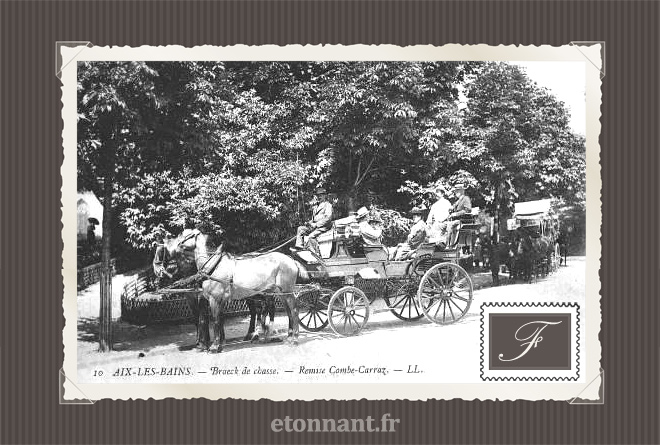 Carte postale ancienne de Aix-les-Bains (73 Savoie)