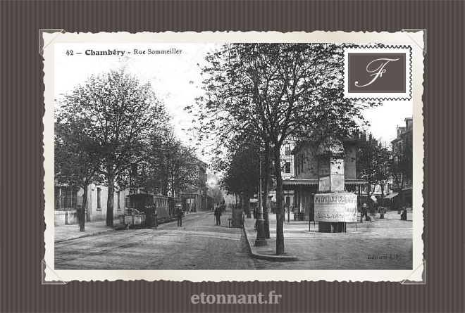 Carte postale ancienne de Chambéry (73 Savoie)