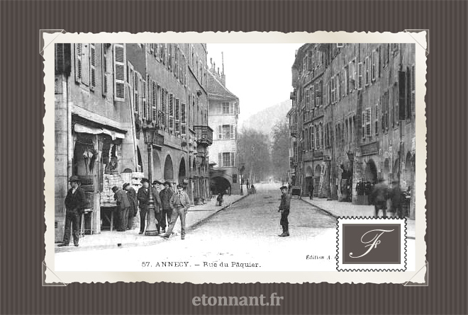 Carte postale ancienne de Annecy (74 Haute-Savoie)