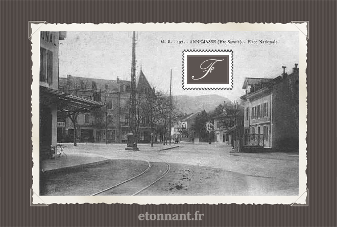 Carte postale ancienne de Annemasse (74 Haute-Savoie)