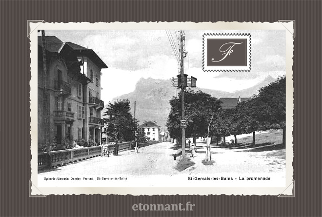 Carte postale ancienne : Saint-Gervais-les-Bains