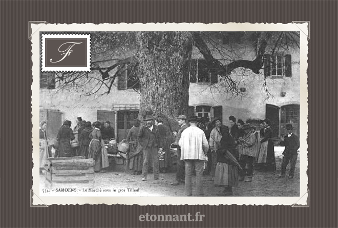 Carte postale ancienne : Samoëns