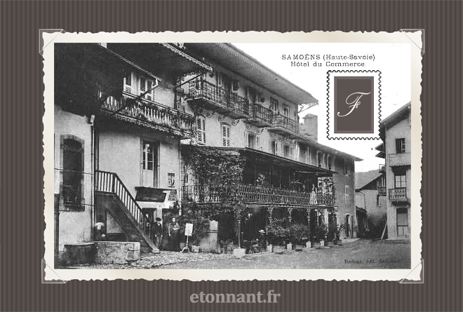 Carte postale ancienne : Samoëns