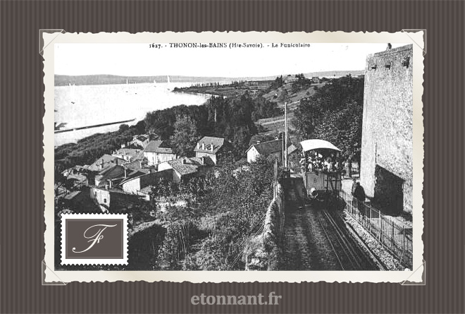 Carte postale ancienne de Thonon-les-Bains (74 Haute-Savoie)