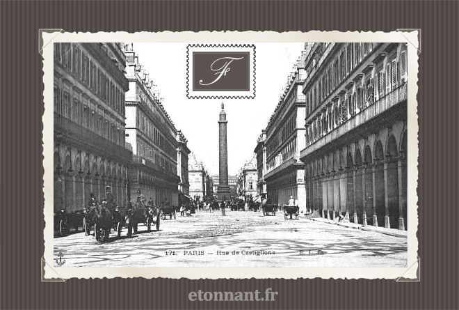 Carte postale ancienne de Paris (1er arrondissement)