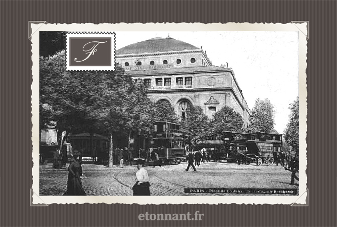 Carte postale ancienne de Paris (1er arrondissement)