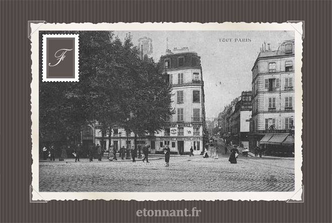 Carte postale ancienne de Paris (11ème arrondissement)