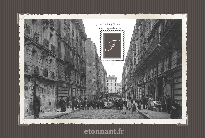 Carte postale ancienne de Paris (14ème arrondissement)
