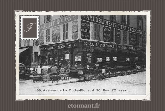 Carte postale ancienne de Paris (15ème arrondissement)