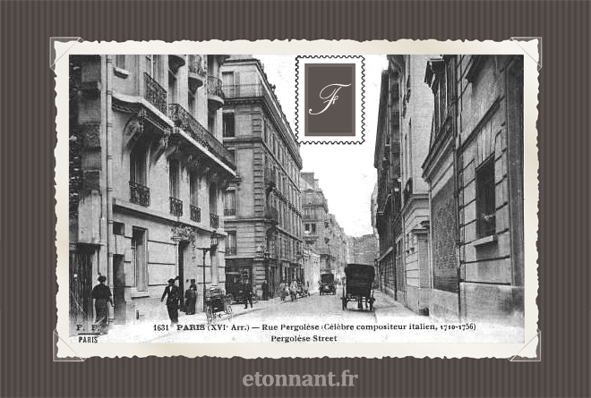 Carte postale ancienne de Paris (16ème arrondissement)