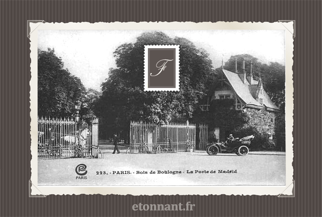 Carte postale ancienne de Paris (16ème arrondissement)