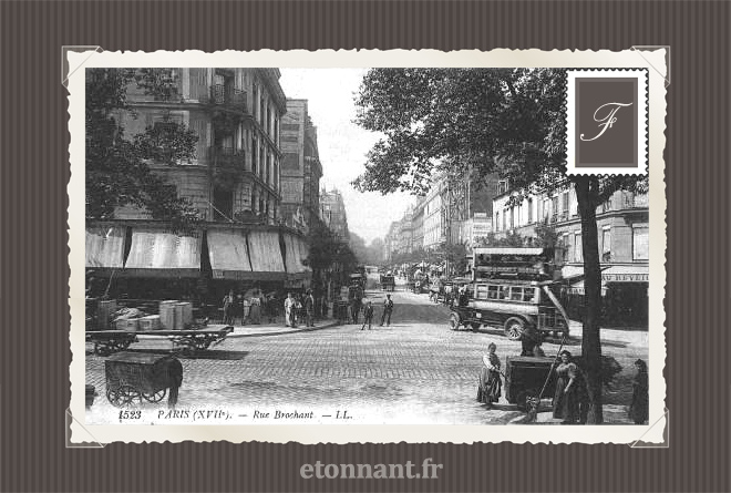 Carte postale ancienne de Paris (17ème arrondissement)