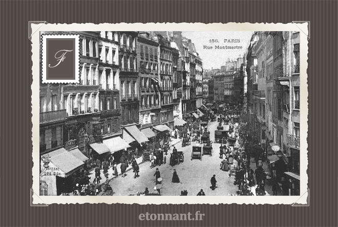 Carte postale ancienne de Paris (2ème arrondissement)