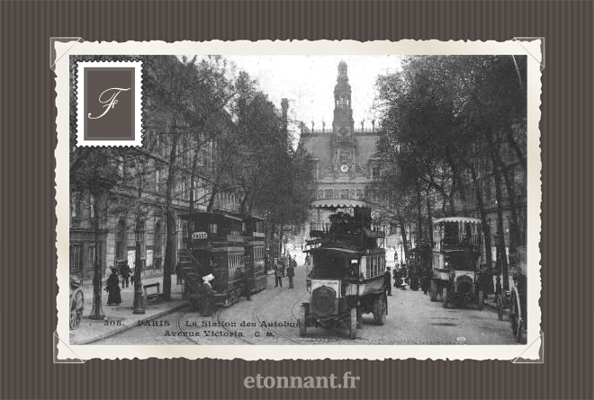 Carte postale ancienne de Paris (4ème arrondissement)
