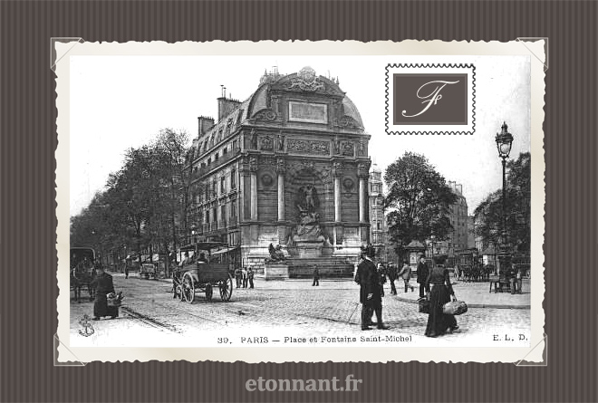 Carte postale ancienne de Paris (5ème arrondissement)