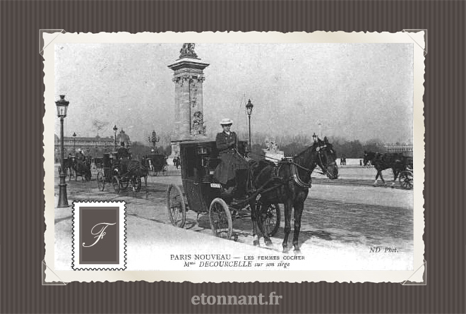 Carte postale ancienne de Paris (8ème arrondissement)