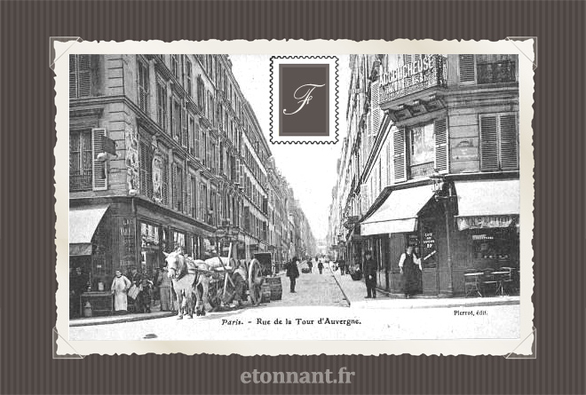 Carte postale ancienne de Paris (9ème arrondissement)