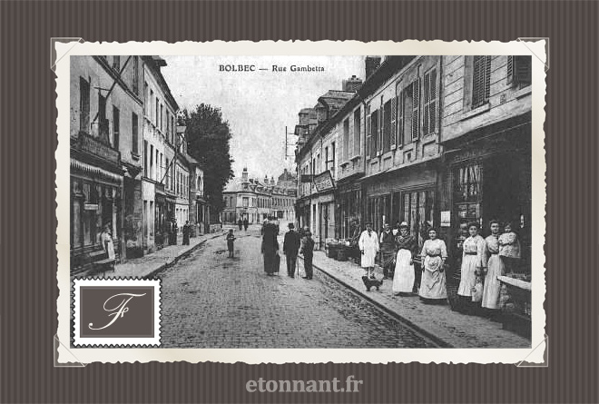 Carte postale ancienne : Bolbec