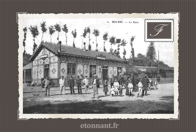 Carte postale ancienne : Bolbec