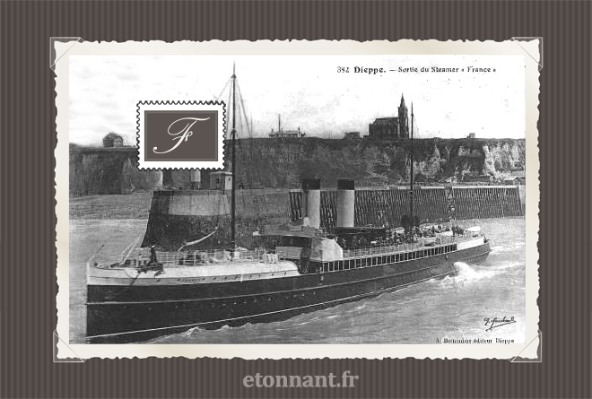 Carte postale ancienne de Dieppe (76 Seine-Maritime)