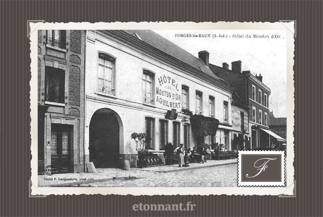 Carte postale ancienne : Forges-les-Eaux